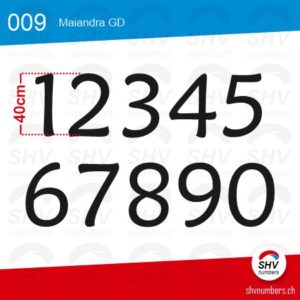 009 SHV NUMBER