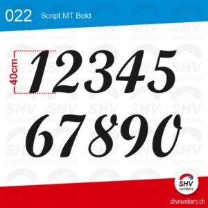 022 SHV NUMBER